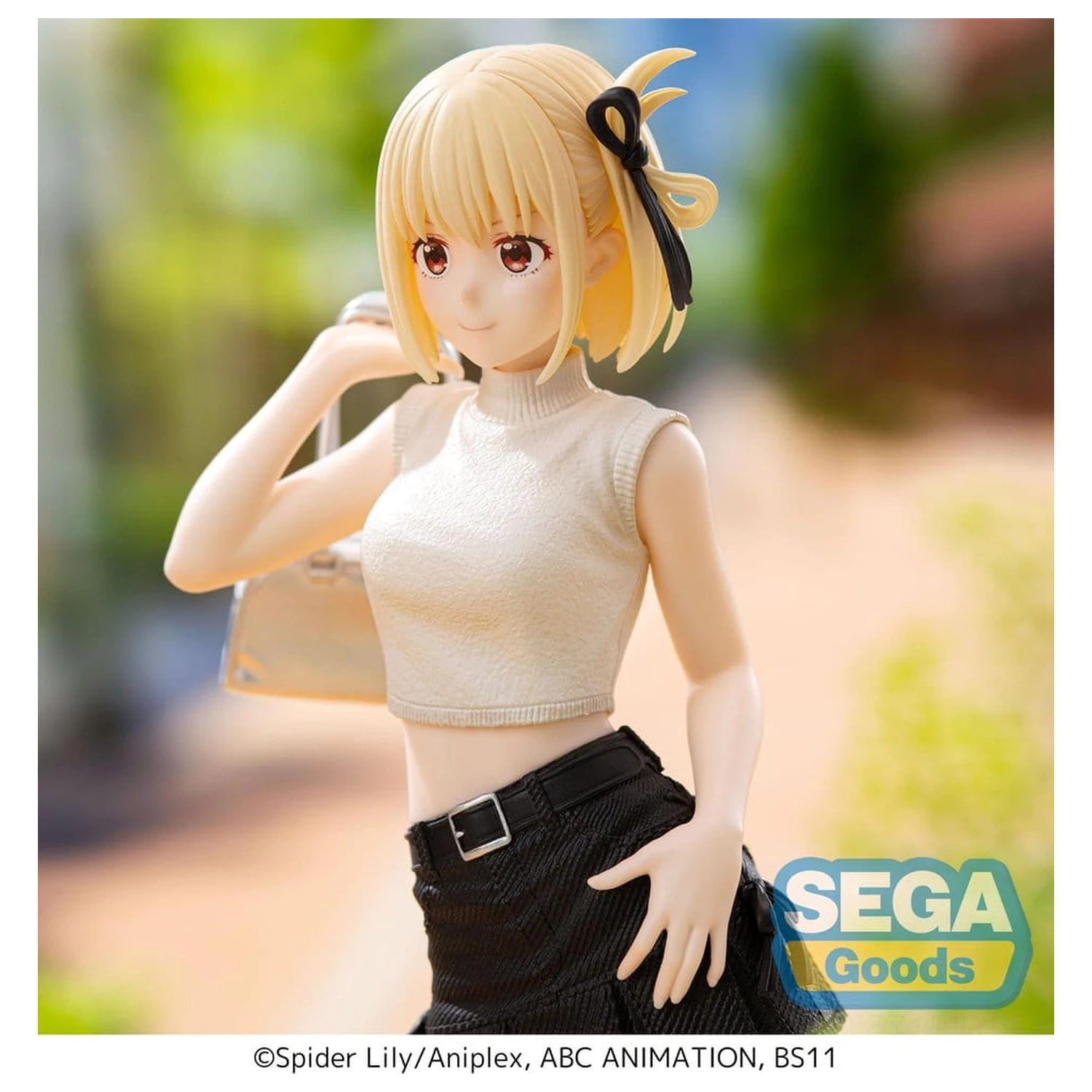 Lycoris Recoil High Premium Figure Chisato Nishikigi Street Snap PVC figura 20 cm termékfotó