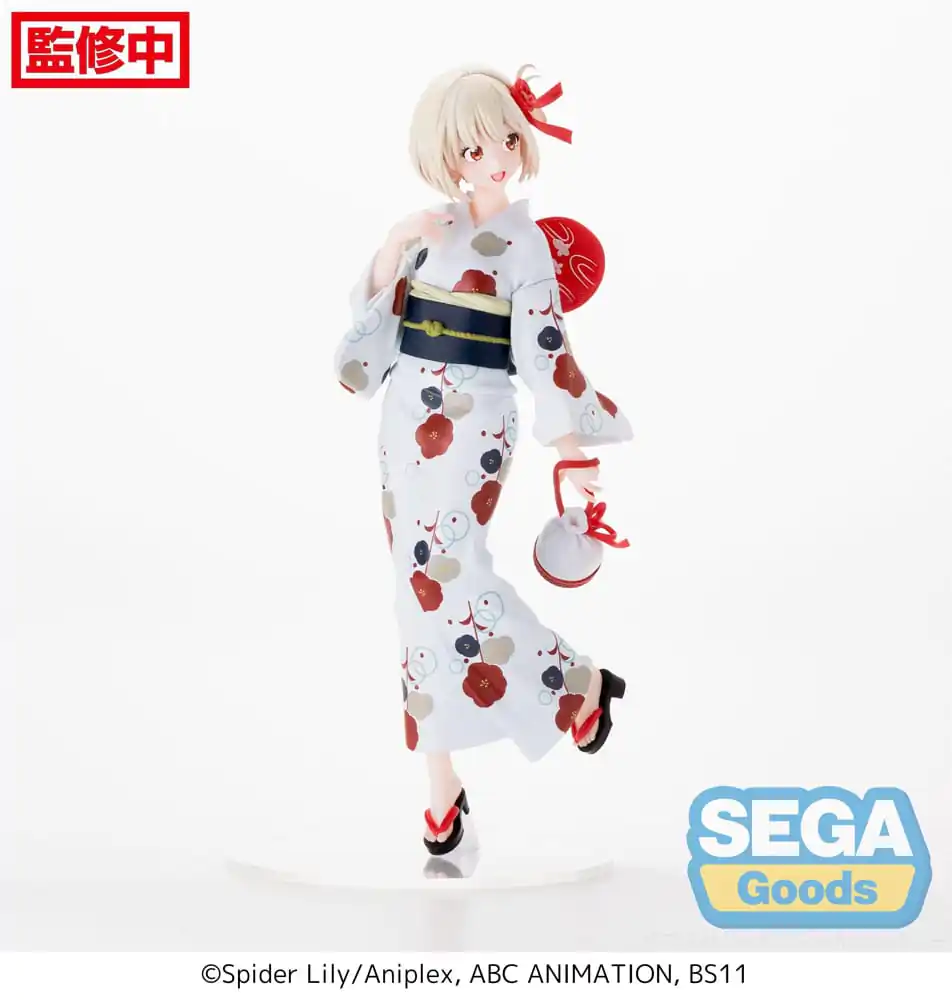 Lycoris Recoil Luminasta Chisato Nishikigi Going out in a yukata PVC szobor figura 19 cm termékfotó