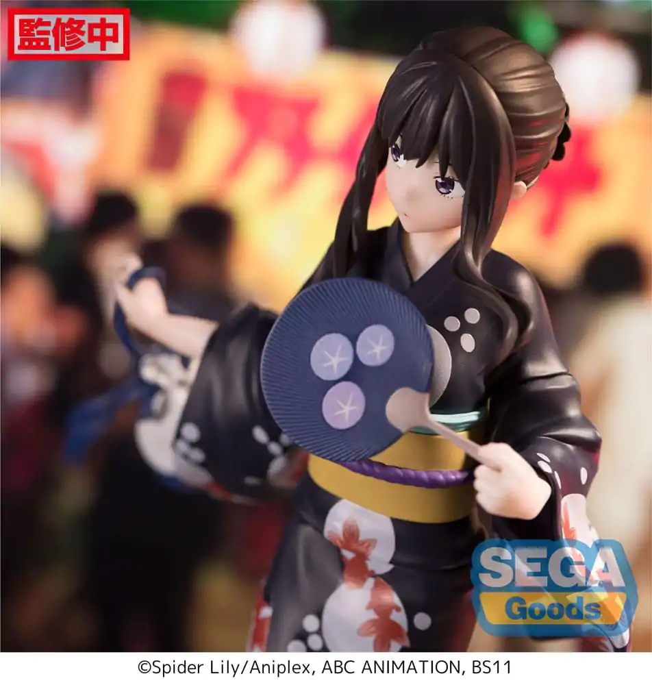 Lycoris Recoil Luminasta Takina Inoue Going out in a yukata PVC szobor figura 19 cm termékfotó