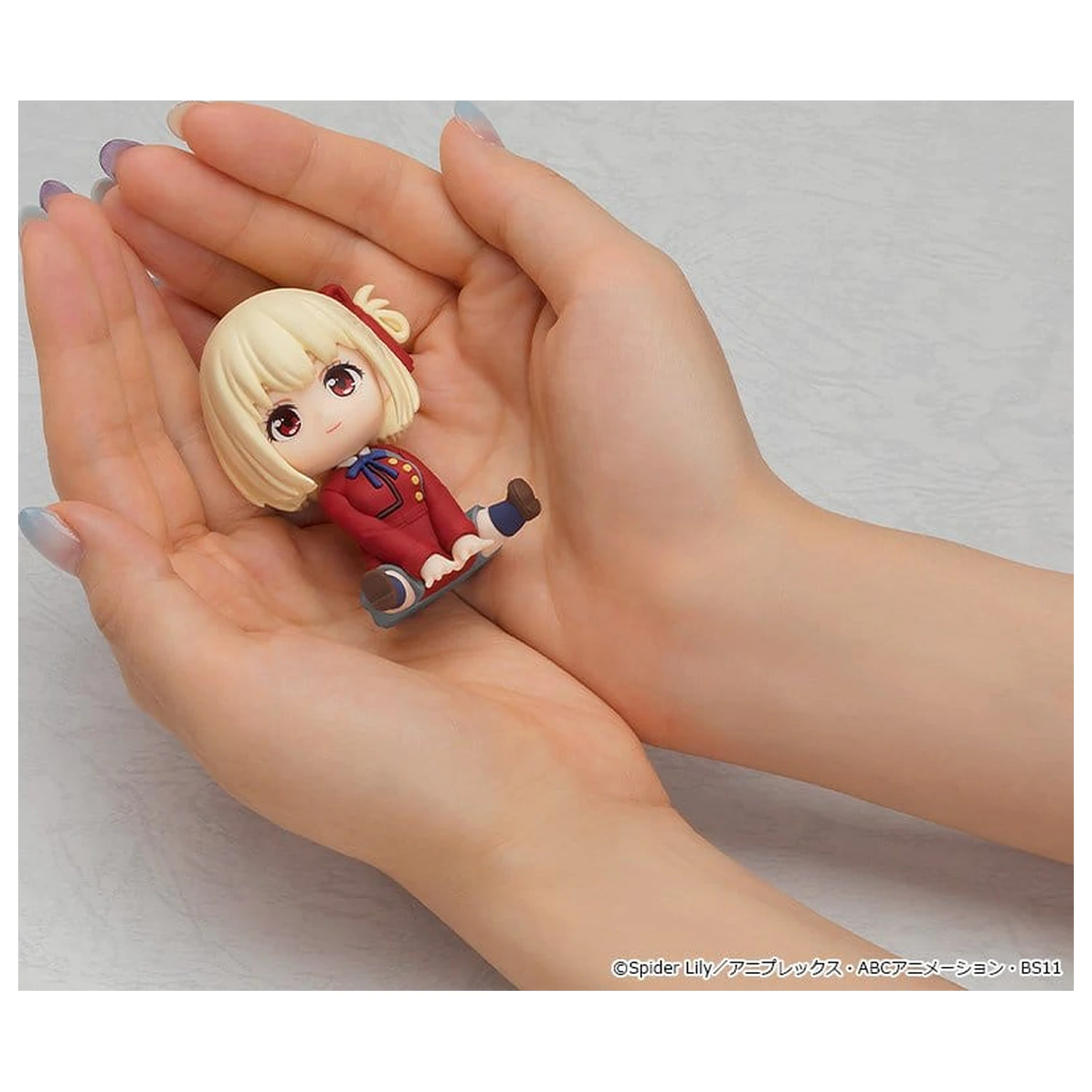 Lycoris Recoil Nendoroid Plus Chisato Nishikigi gumi figura 7 cm termékfotó