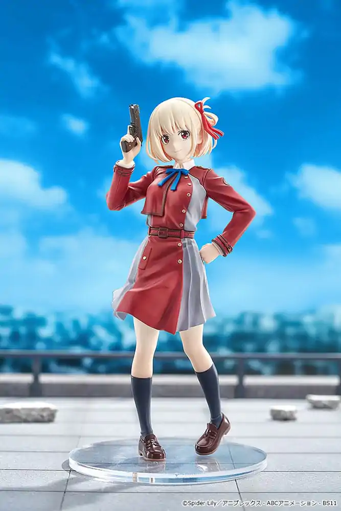 Lycoris Recoil Pop Up Parade Chisato Nishikigi PVC szobor figura 18 cm termékfotó