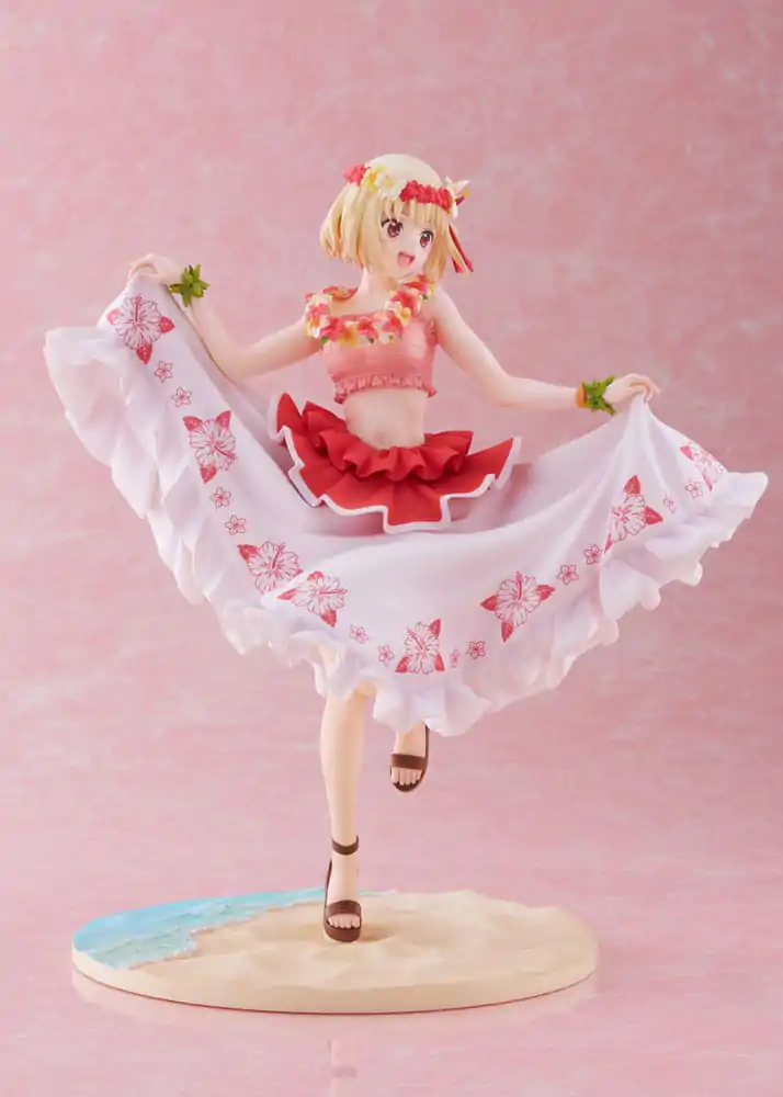 Lycoris Recoil PVC szobor figura 1/7 Chisato Nishikigi Hawaii Ver. 24 cm termékfotó