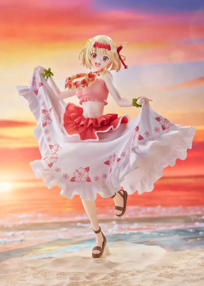 Lycoris Recoil PVC szobor figura 1/7 Chisato Nishikigi Hawaii Ver. 24 cm termékfotó