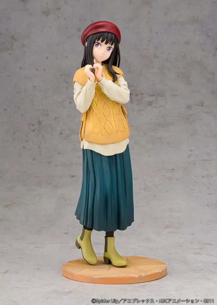 Lycoris Recoil PVC szobor figura 1/7 Takina Inoue Winter Ver. 23 cm        termékfotó