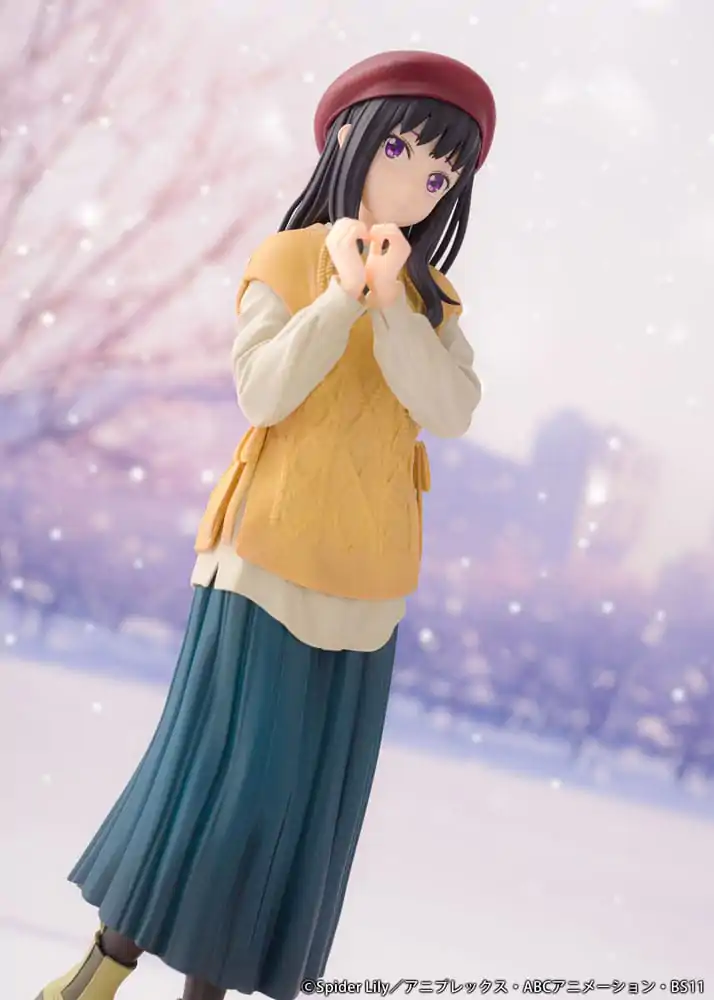 Lycoris Recoil PVC szobor figura 1/7 Takina Inoue Winter Ver. 23 cm        termékfotó