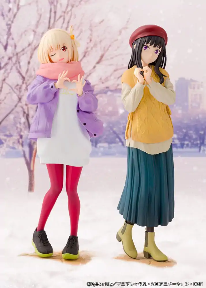 Lycoris Recoil PVC szobor figura 1/7 Takina Inoue Winter Ver. 23 cm        termékfotó