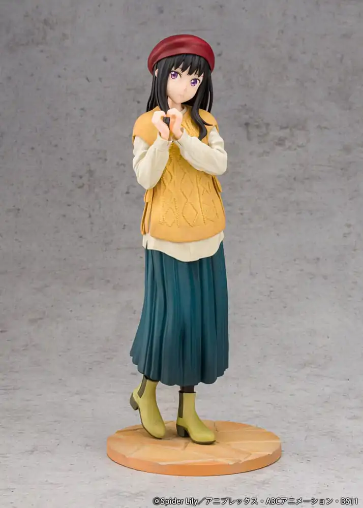 Lycoris Recoil PVC szobor figura 1/7 Takina Inoue Winter Ver. 23 cm        termékfotó