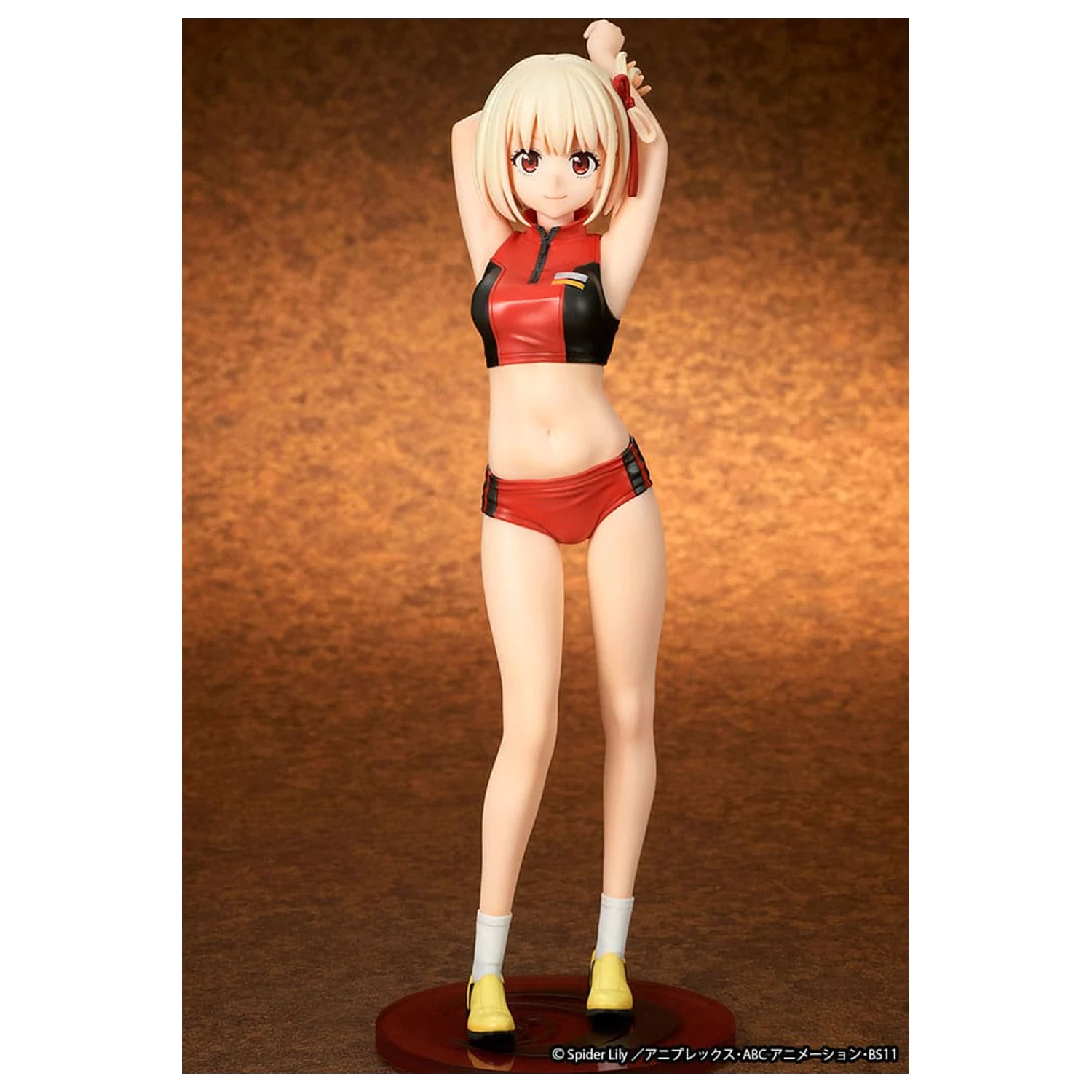 Lycoris Recoil szobor figura PVC 1/7 Chisato Nishikigi Traning wear Ver. 24 cm   termékfotó