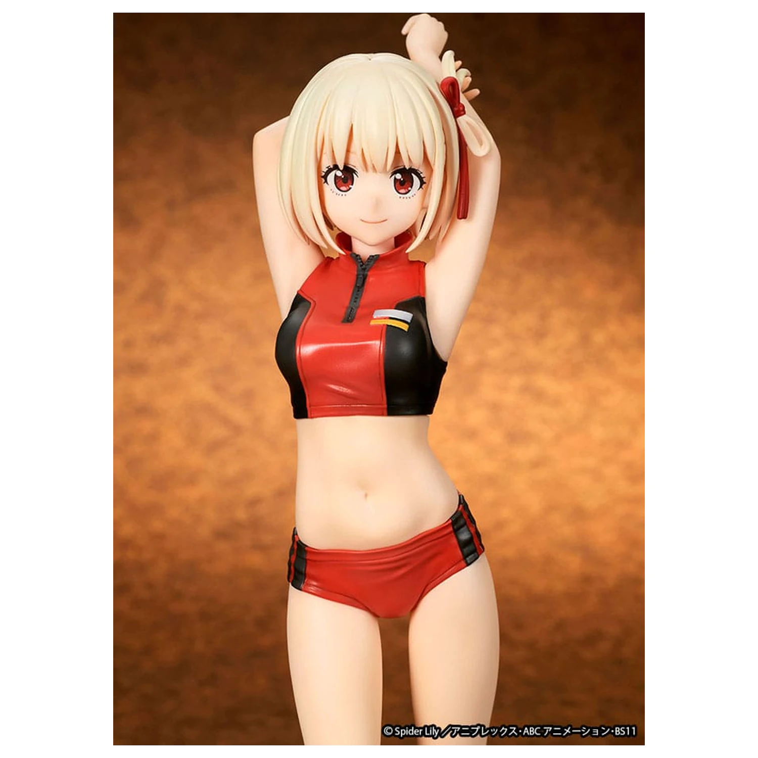 Lycoris Recoil szobor figura PVC 1/7 Chisato Nishikigi Traning wear Ver. 24 cm   termékfotó