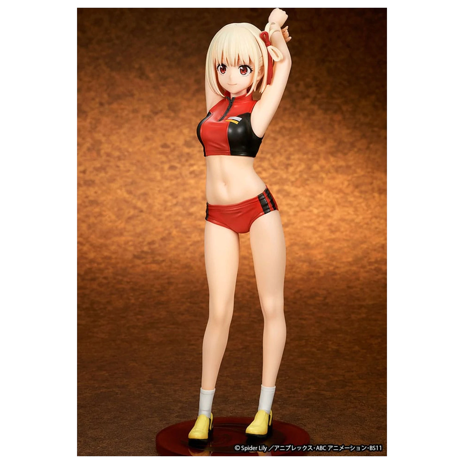 Lycoris Recoil szobor figura PVC 1/7 Chisato Nishikigi Traning wear Ver. 24 cm   termékfotó