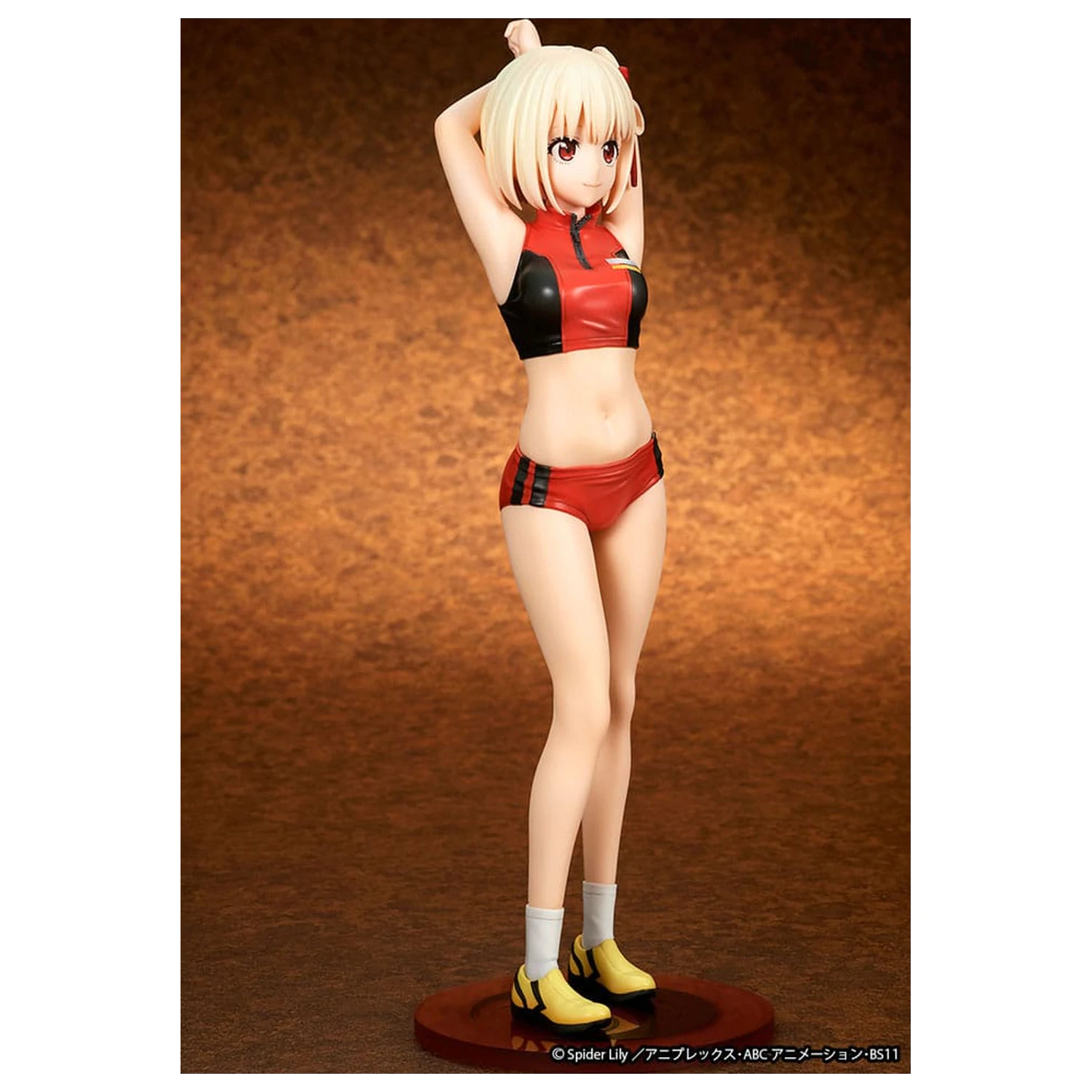 Lycoris Recoil szobor figura PVC 1/7 Chisato Nishikigi Traning wear Ver. 24 cm   termékfotó