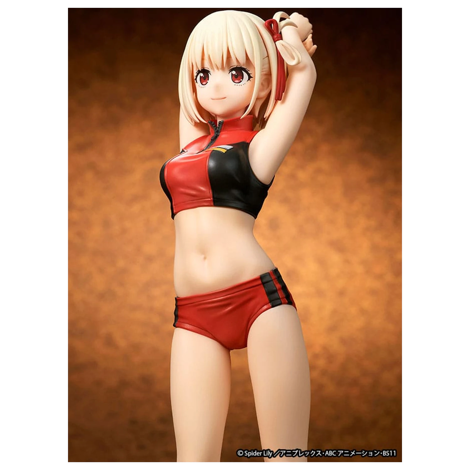 Lycoris Recoil szobor figura PVC 1/7 Chisato Nishikigi Traning wear Ver. 24 cm   termékfotó