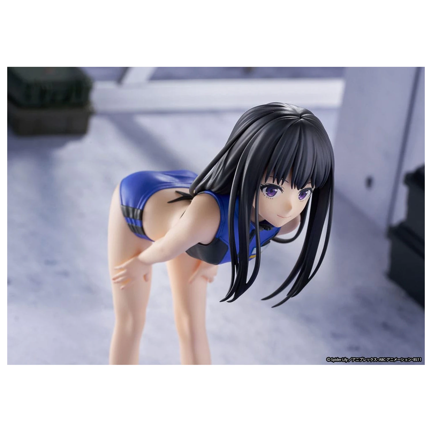 Lycoris Recoil szobor figura PVC 1/7 Takina Inoue Traning wear Ver. 18 cm   termékfotó