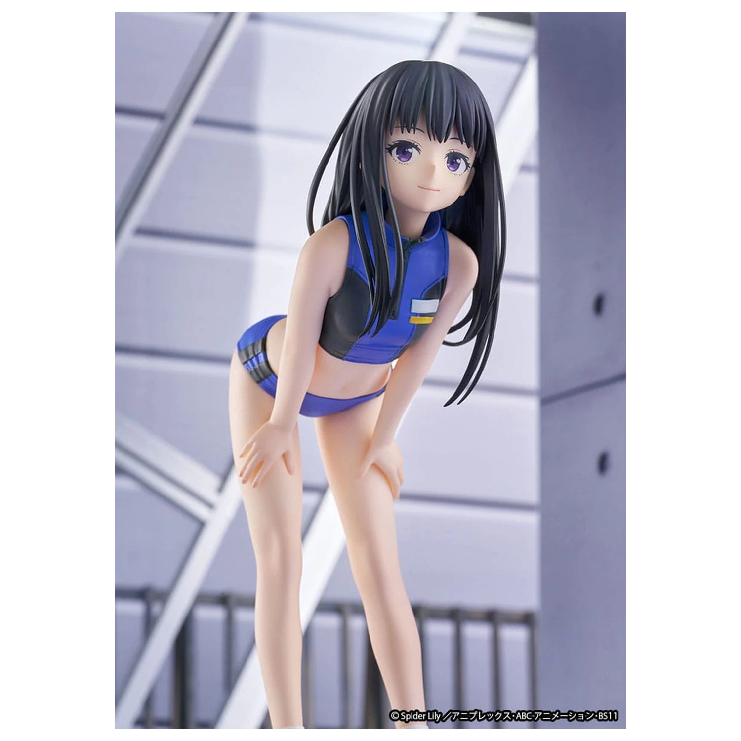 Lycoris Recoil szobor figura PVC 1/7 Takina Inoue Traning wear Ver. 18 cm   termékfotó