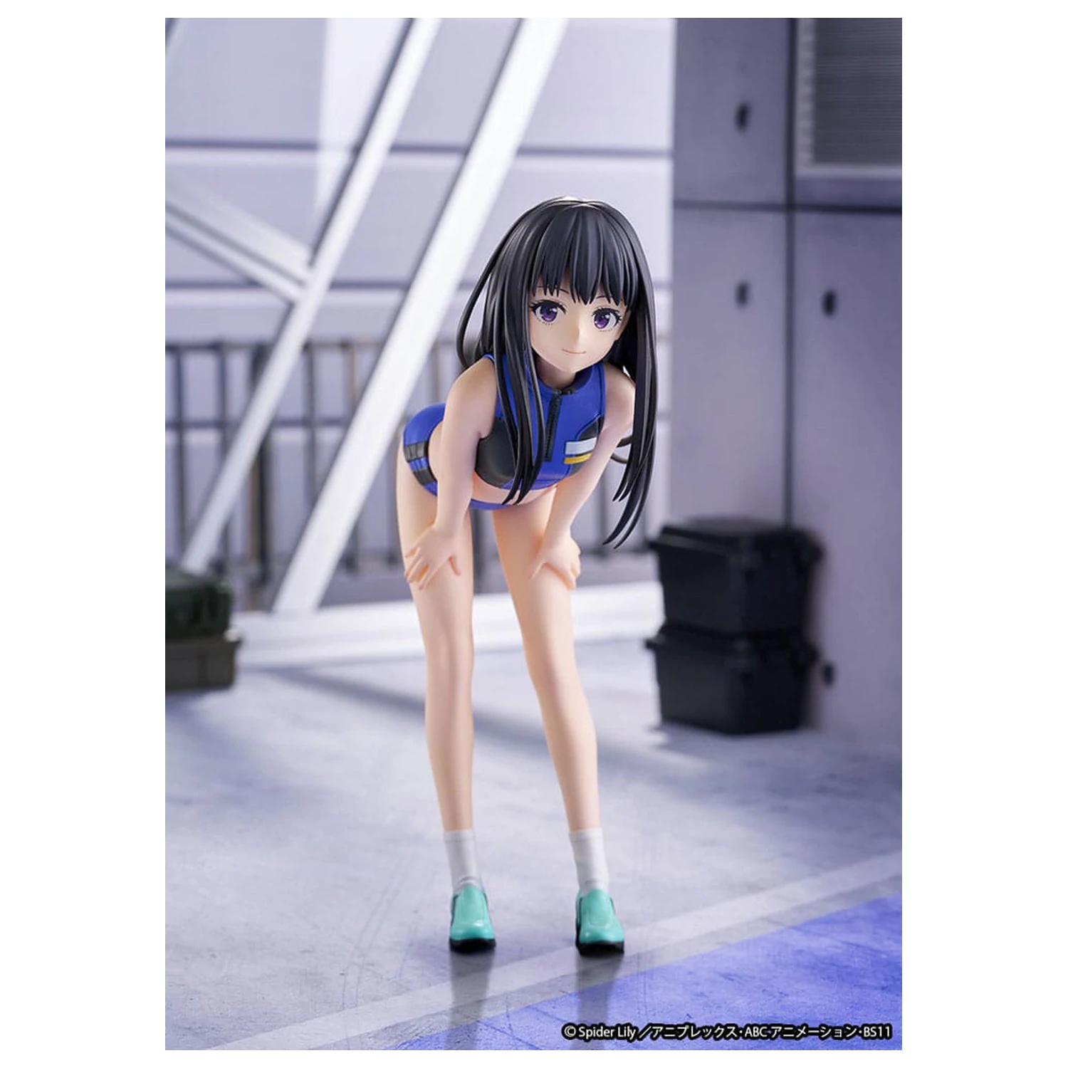 Lycoris Recoil szobor figura PVC 1/7 Takina Inoue Traning wear Ver. 18 cm   termékfotó