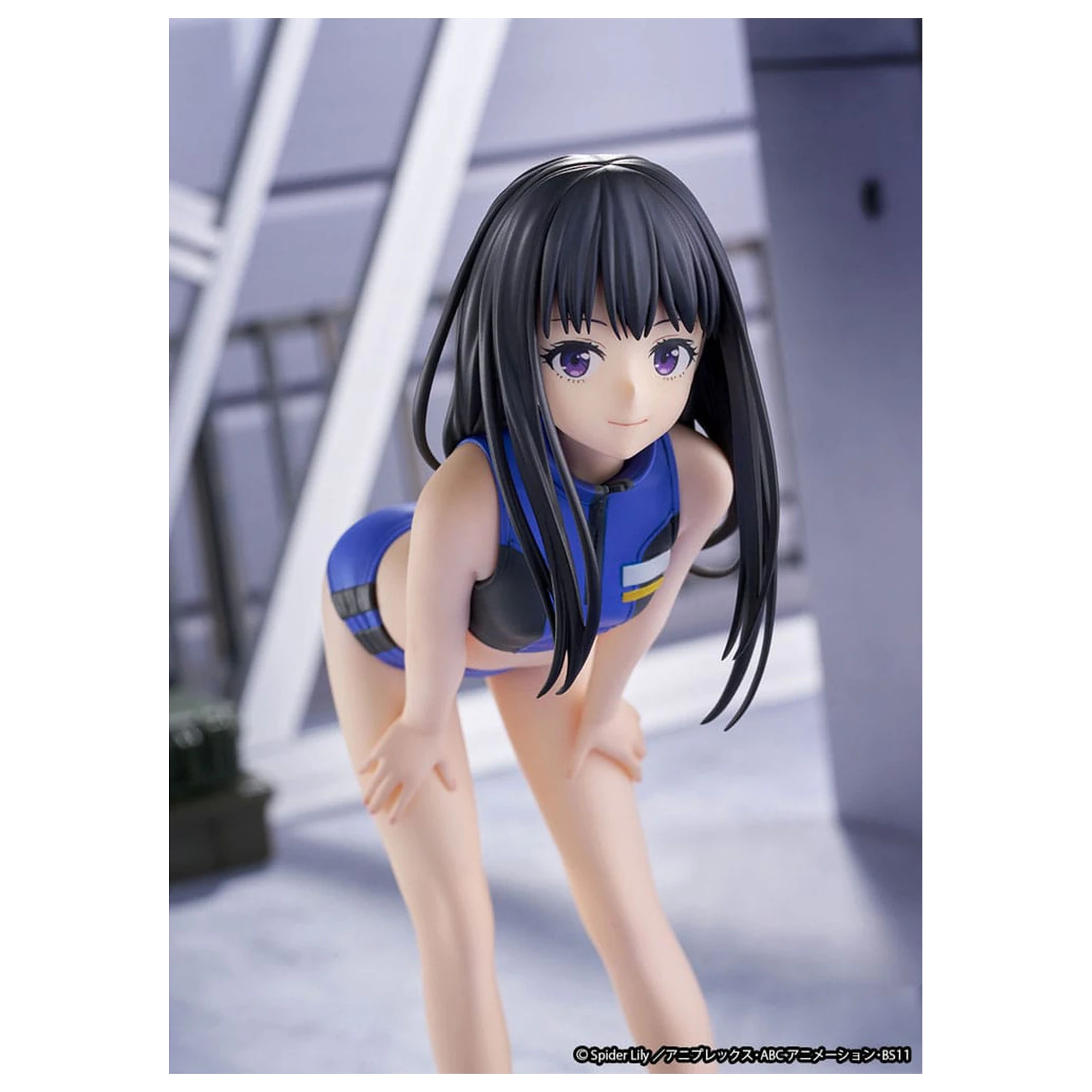 Lycoris Recoil szobor figura PVC 1/7 Takina Inoue Traning wear Ver. 18 cm   termékfotó