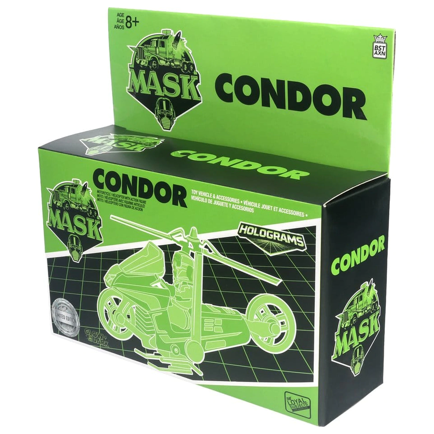 M.A.S.K. jármű Condor Hologram Variant (Glow in the Dark) termékfotó