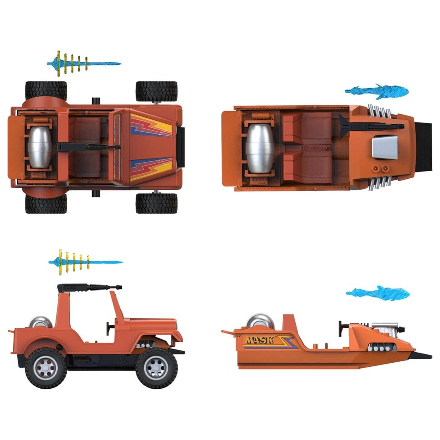 M.A.S.K. Wave 2 jármű Gator termékfotó