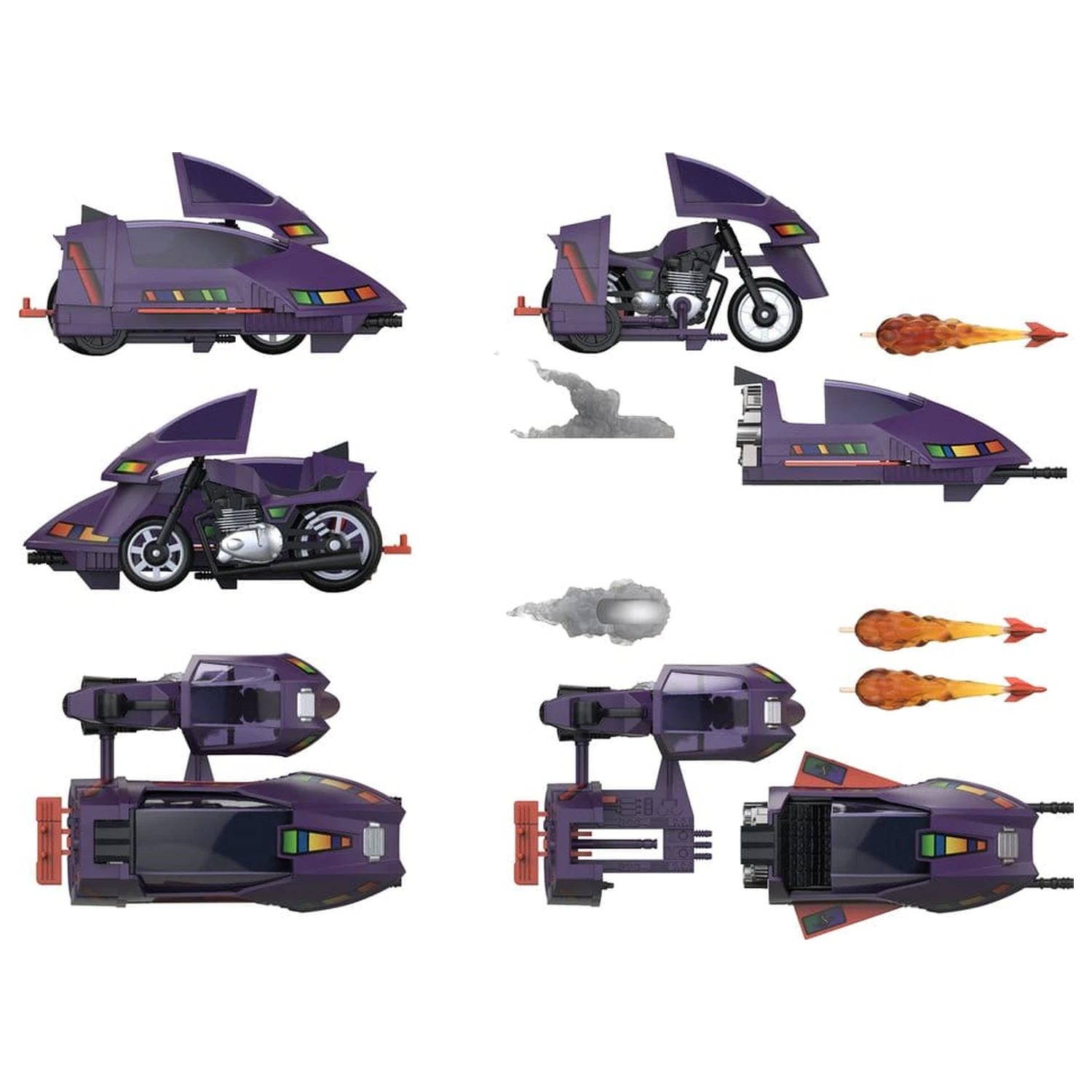 M.A.S.K. Wave 2 SSC (Stealth Submarine Cycle) jármű  termékfotó