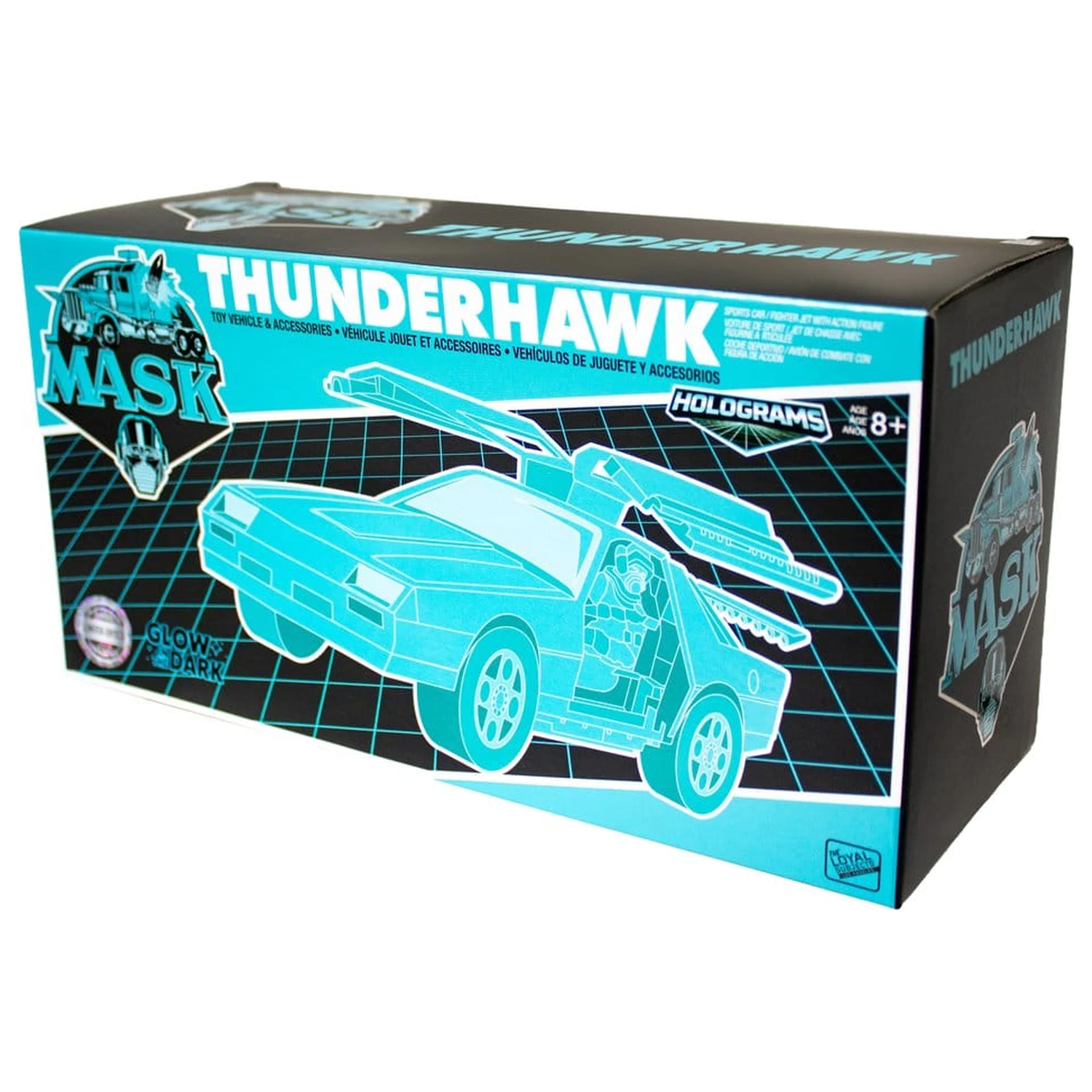 M.A.S.K. jármű Thunderhawk Hologram Variant (Glow in the Dark) termékfotó