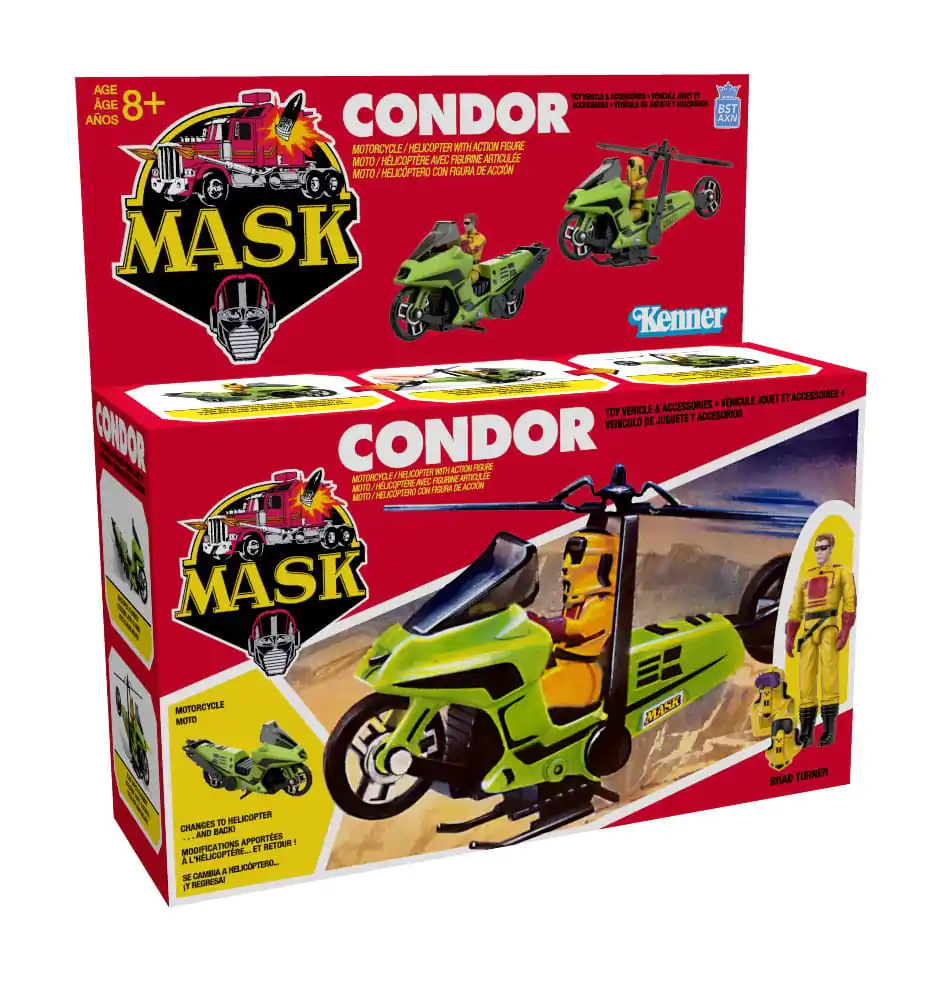 M.A.S.K. Vehicle Condor akciófigura és jármű  termékfotó