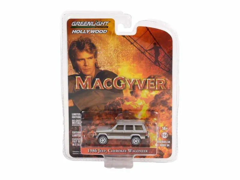 MacGyver Diecast Model 1/64 1986 Jeep Cherokee Wagoneer termékfotó
