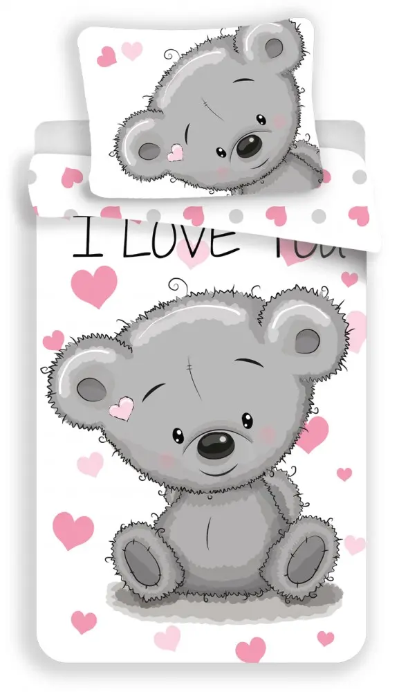 Maci ágyneműhuzat 140×200cm, 70×90 cm termékfotó