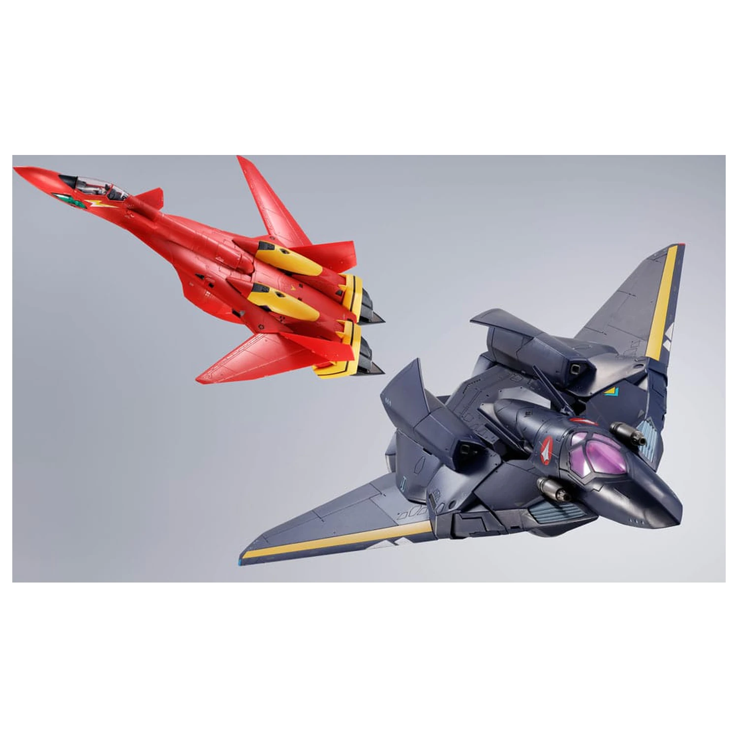 Macross 7 DX Chogokin VF-17S Nightmare Stealthvalkyrie (Gamlin Kizaki use) akciófigura 25 cm termékfotó