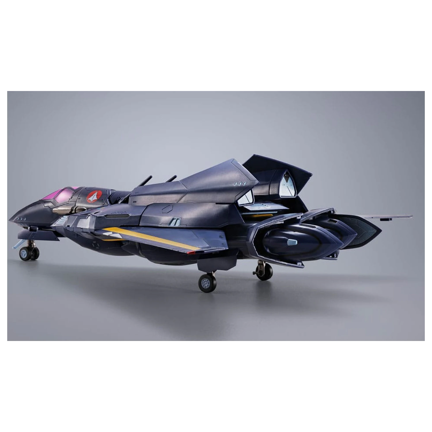 Macross 7 DX Chogokin VF-17S Nightmare Stealthvalkyrie (Gamlin Kizaki use) akciófigura 25 cm termékfotó