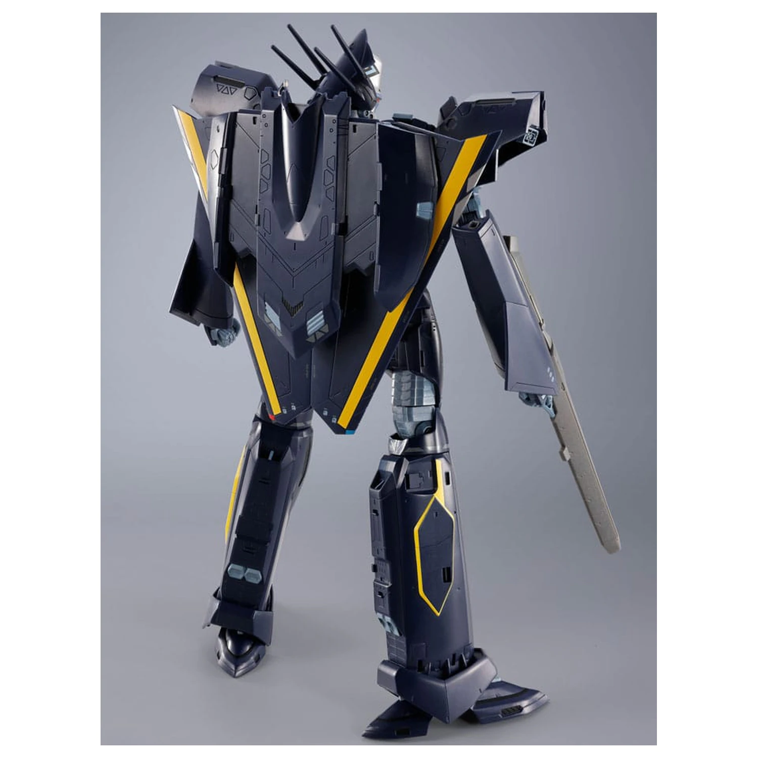 Macross 7 DX Chogokin VF-17S Nightmare Stealthvalkyrie (Gamlin Kizaki use) akciófigura 25 cm termékfotó