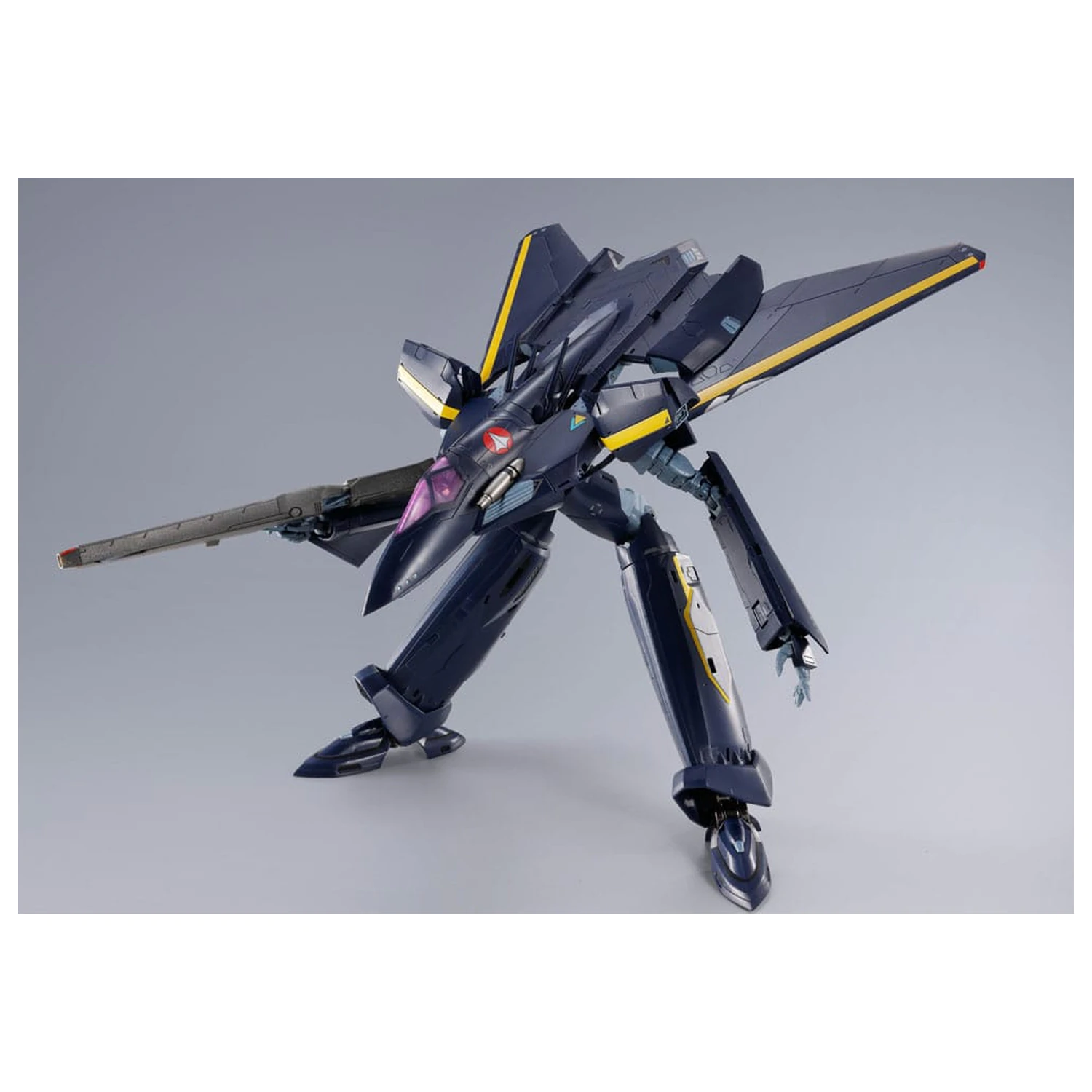 Macross 7 DX Chogokin VF-17S Nightmare Stealthvalkyrie (Gamlin Kizaki use) akciófigura 25 cm termékfotó