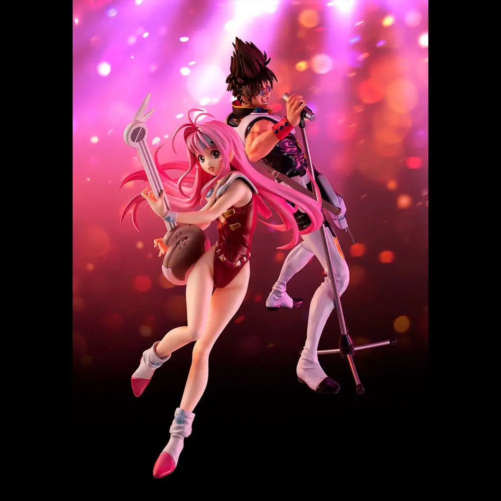 Macross 7 Fire BomberMylene Jenius PVC szobor figura 19 cm termékfotó