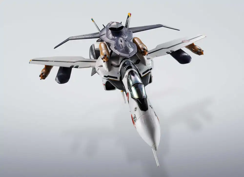 Macross 7 Hi-Metal R VF-0S Phoenix (Roy Focker Use) & QF-2200D-B Ghost Set akciófigura 14 cm  termékfotó