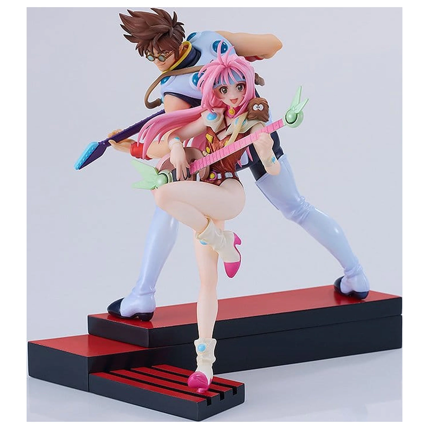 Macross 7 PLAMAX Műanyag modell készlet MF-90: minimum factory Mylene Flare Jenius 9 cm termékfotó