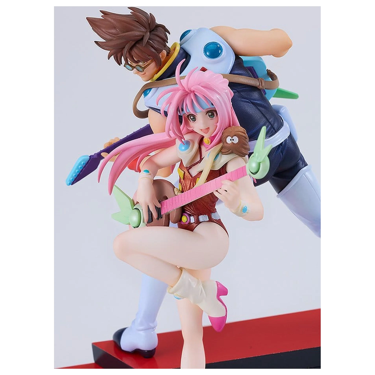 Macross 7 PLAMAX Műanyag modell készlet MF-90: minimum factory Mylene Flare Jenius 9 cm termékfotó