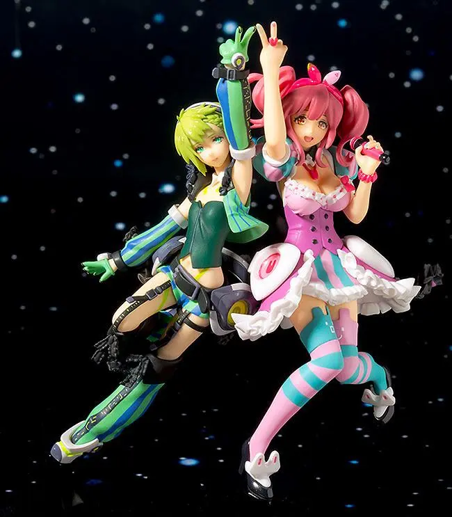 Macross Delta 1/20 PLAMAX MF-12: minimum factory Makina Nakajima Műanyag modell készlet 9 cm termékfotó
