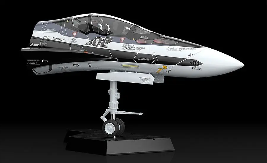 Macross Delta 1/20 PLAMAX MF-55: minimum factory Fighter Nose Collection VF-31F (Messer Ihlefeld's Fighter) Műanyag modell készlet 31 cm termékfotó