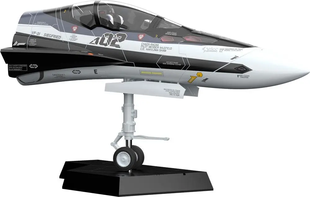 Macross Delta 1/20 PLAMAX MF-55: minimum factory Fighter Nose Collection VF-31F (Messer Ihlefeld's Fighter) Műanyag modell készlet 31 cm termékfotó