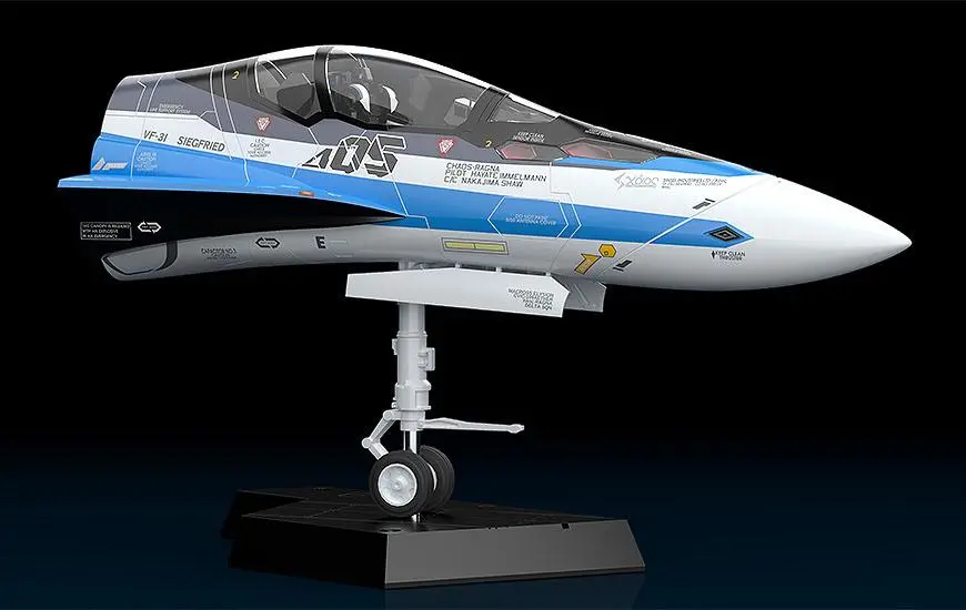 Macross Delta 1/20 PLAMAX MF-56: minimum factory Fighter Nose Collection VF-31J (Hayate Immelman's Fighter) Műanyag modell készlet 31 cm termékfotó