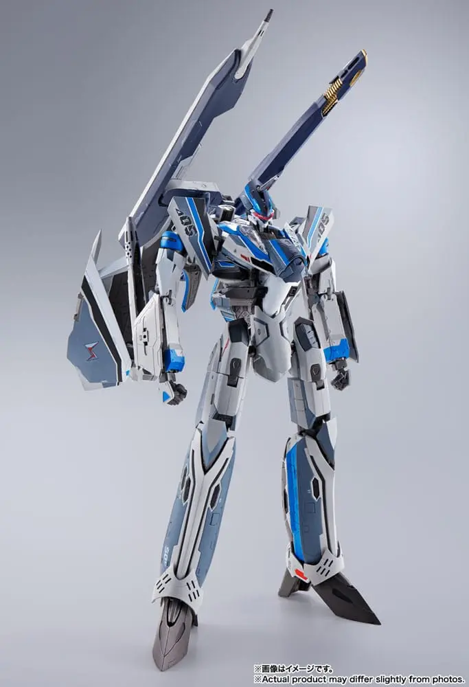 Macross Delta Movie: Absolute Live!!!!!! DX Chogokin Diecast VF-31AX Kairos-Plus (Hayate Immelmann Use) akciófigura 26 cm termékfotó