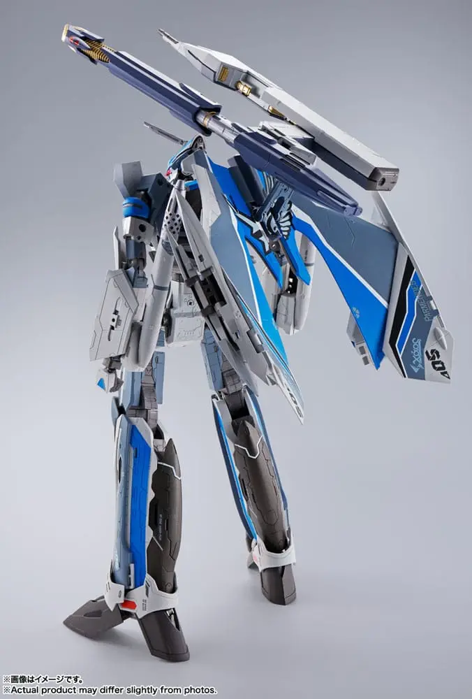 Macross Delta Movie: Absolute Live!!!!!! DX Chogokin Diecast VF-31AX Kairos-Plus (Hayate Immelmann Use) akciófigura 26 cm termékfotó