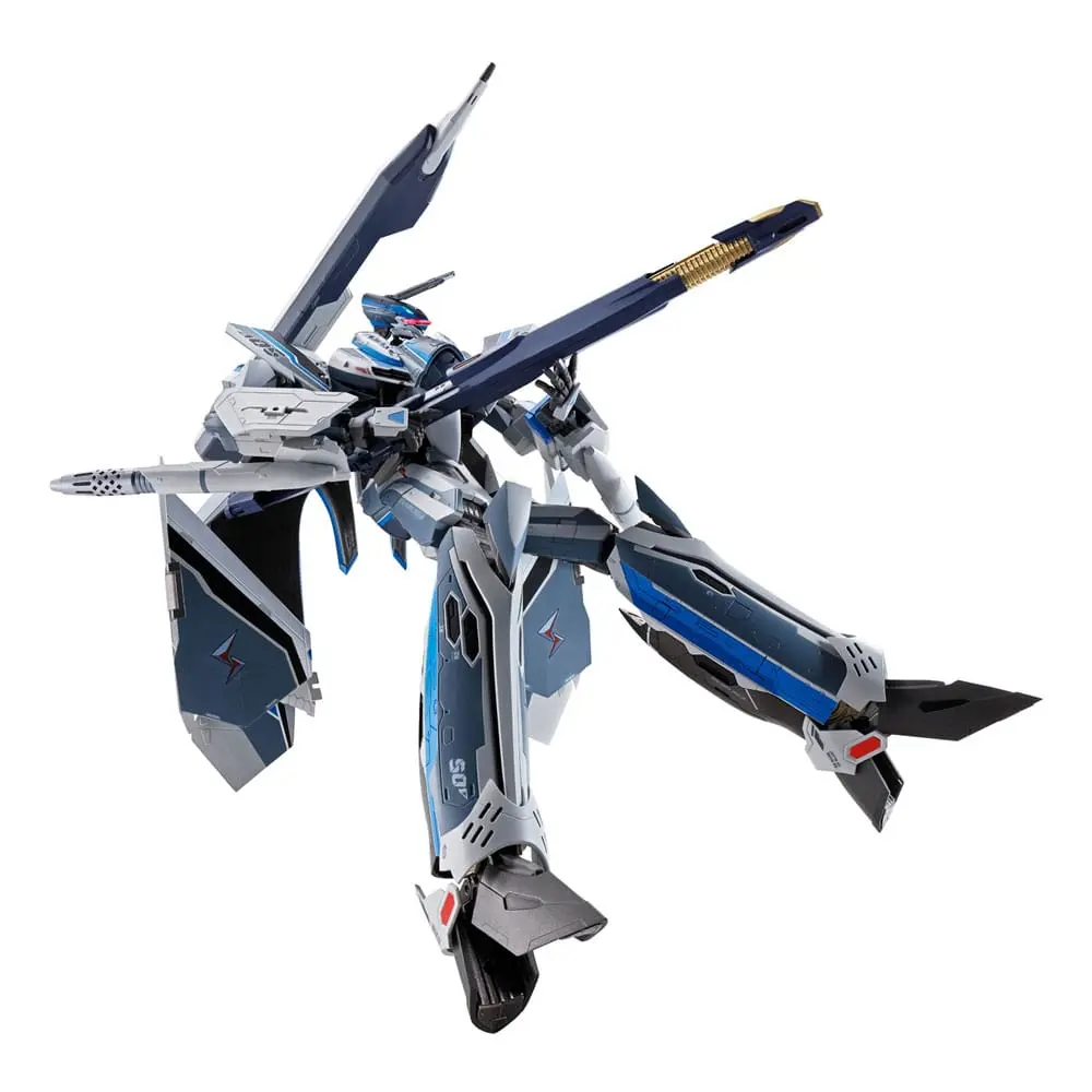 Macross Delta Movie: Absolute Live!!!!!! DX Chogokin Diecast VF-31AX Kairos-Plus (Hayate Immelmann Use) akciófigura 26 cm termékfotó