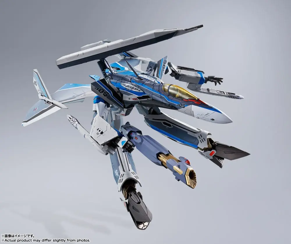 Macross Delta Movie: Absolute Live!!!!!! DX Chogokin Diecast VF-31AX Kairos-Plus (Hayate Immelmann Use) akciófigura 26 cm termékfotó