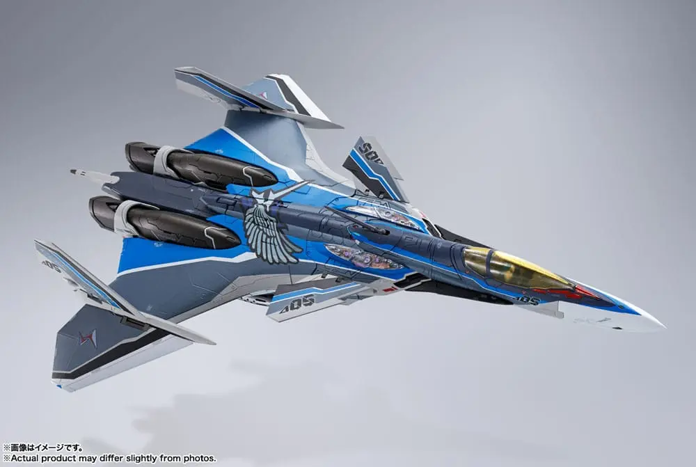 Macross Delta Movie: Absolute Live!!!!!! DX Chogokin Diecast VF-31AX Kairos-Plus (Hayate Immelmann Use) akciófigura 26 cm termékfotó