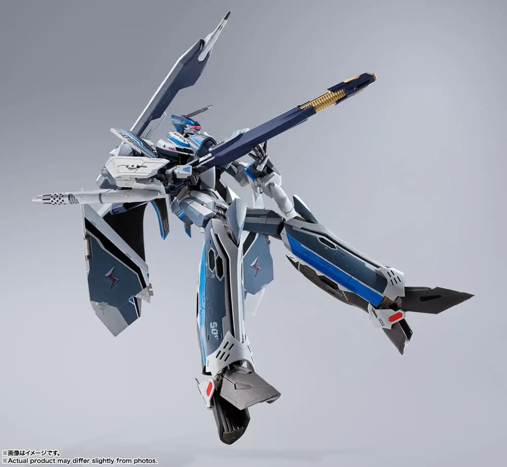 Macross Delta Movie: Absolute Live!!!!!! DX Chogokin Diecast VF-31AX Kairos-Plus (Hayate Immelmann Use) akciófigura 26 cm termékfotó
