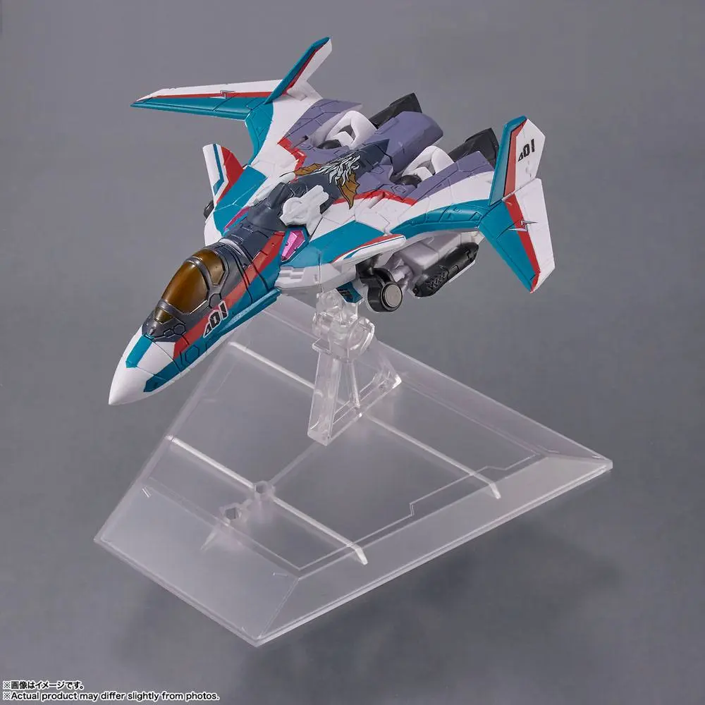 Macross Delta Tiny Session VF-31C Siegfried (Arad Mölders Use) with Mikumo Guynemer jármű és akciófigura 10 cm termékfotó