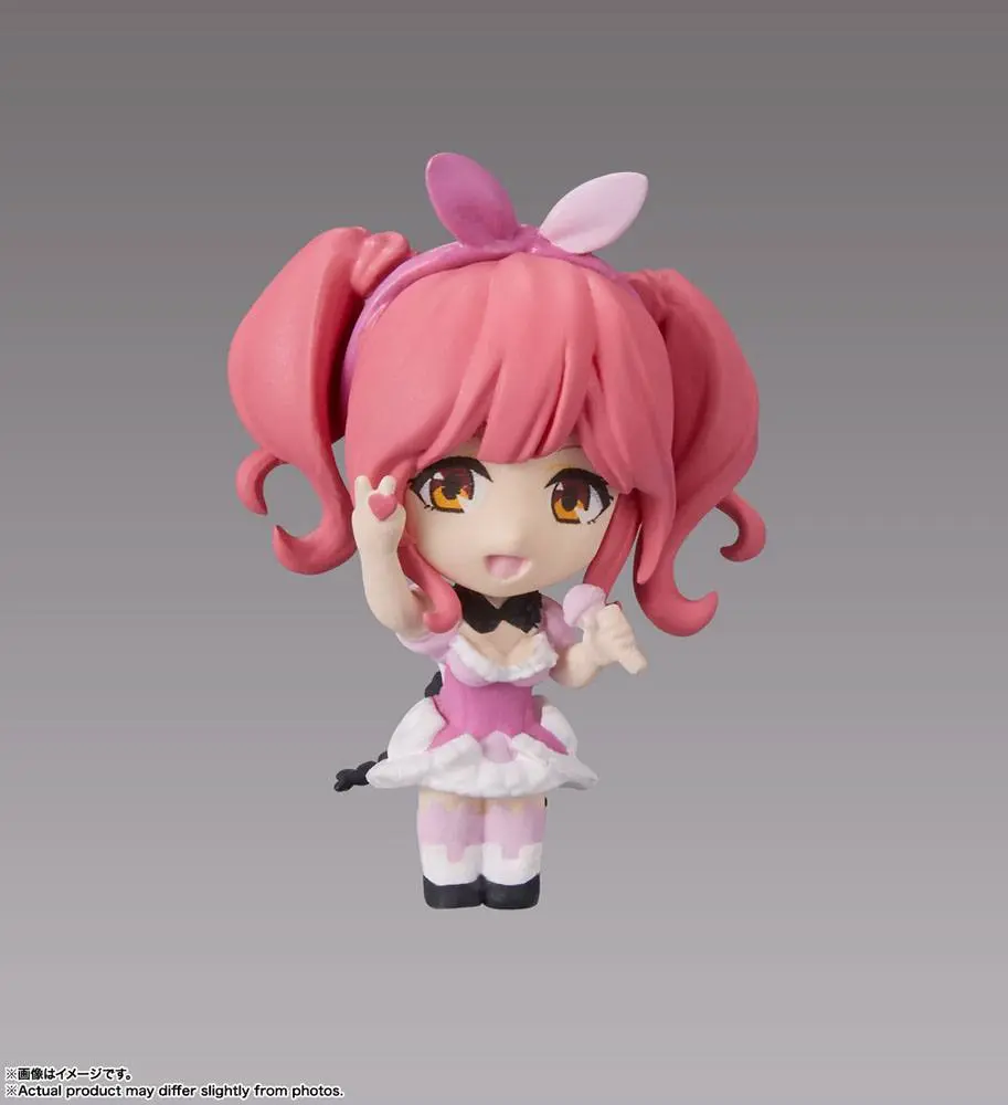 Macross Delta Tiny Session VF-31C Siegfried (Mirage Farina Jenius Use) with Makina Nakajima jármű és akciófigura 10 cm termékfotó