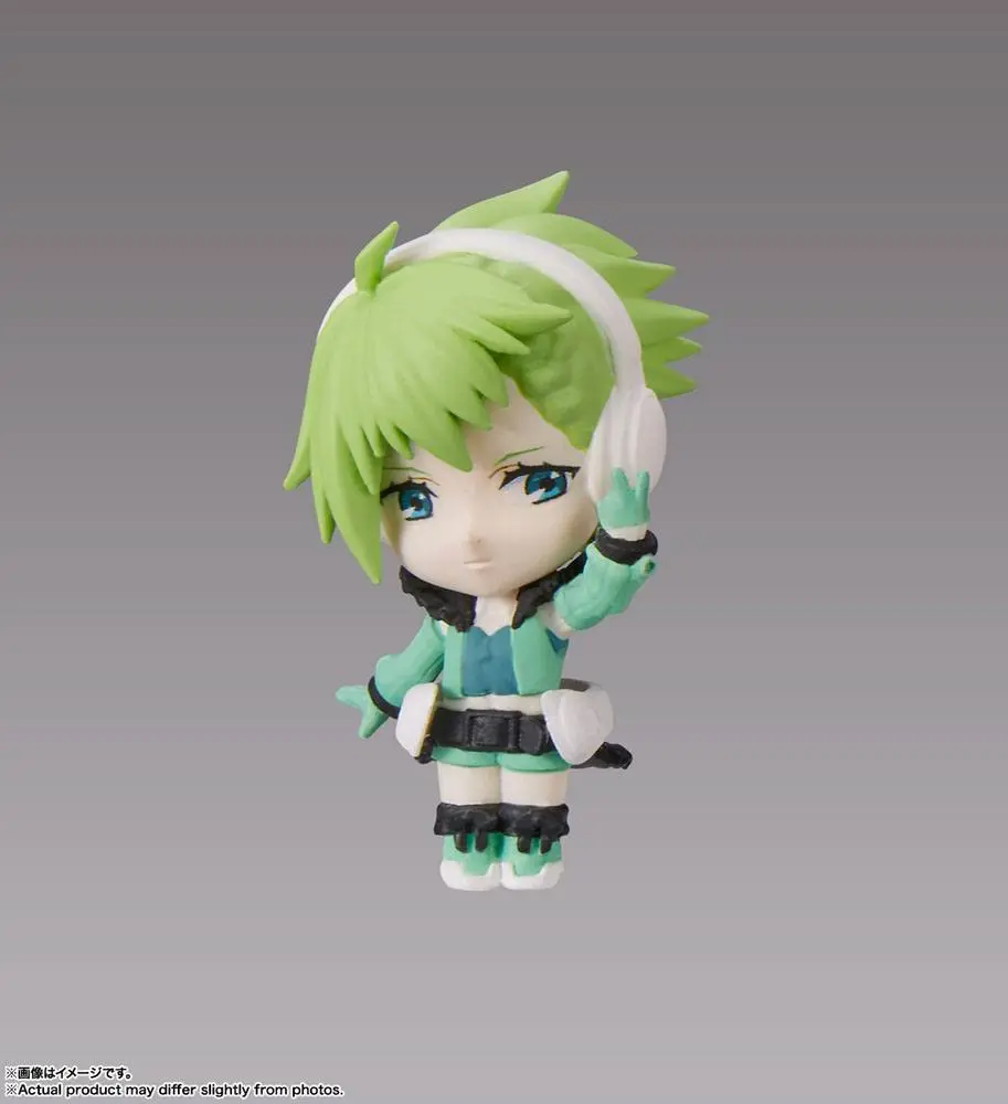 Macross Delta Tiny Session VF-31E Siegfried (Chuck Mustang Use) with Reina Prowler jármű és akciófigura 10 cm termékfotó