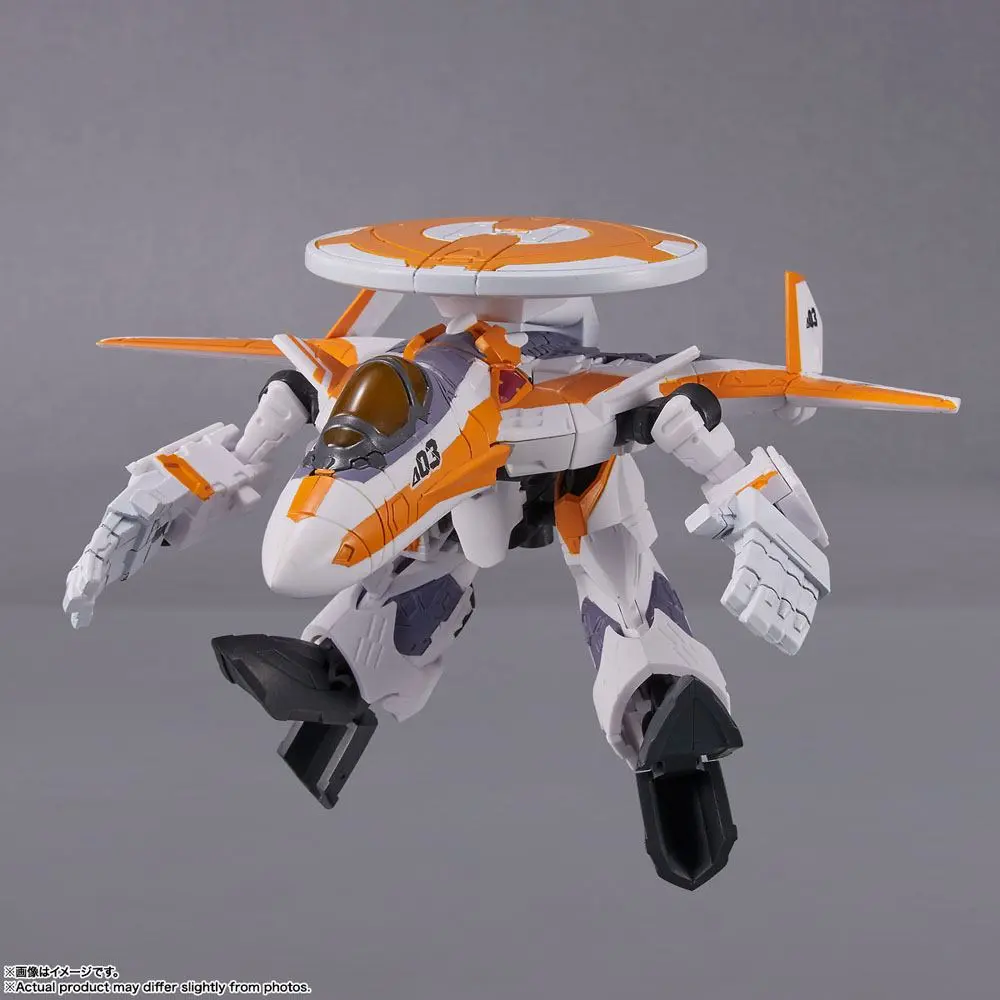 Macross Delta Tiny Session VF-31E Siegfried (Chuck Mustang Use) with Reina Prowler jármű és akciófigura 10 cm termékfotó