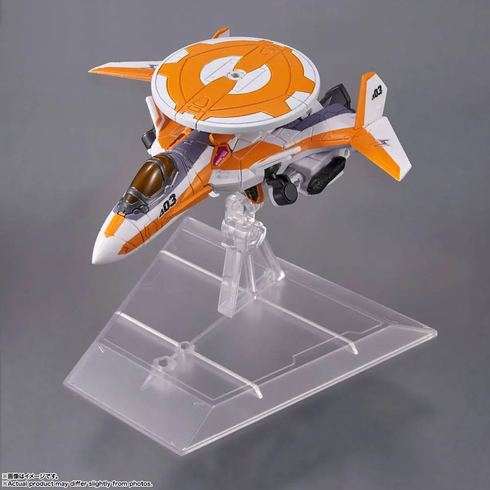 Macross Delta Tiny Session VF-31E Siegfried (Chuck Mustang Use) with Reina Prowler jármű és akciófigura 10 cm termékfotó